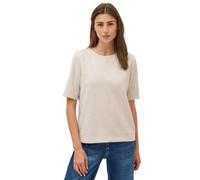 Cecil 3015675 Sudadera de Manga Corta, Color Beige Claro, M para Mujer