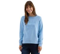 Cecil 3017255 Sudadera con Palabra, Sporty Light Blue, M para Mujer