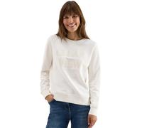 Cecil 3017255 Sudadera con Palabra, Vanilla White, S para Mujer