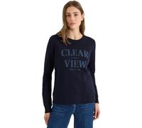 Cecil 3017255 Sudadera con Texto, Urban Dark Blue, XXL para Mujer