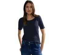Cecil 311780 Lena, Camiseta Mujer, Azul (Universal Blue), S