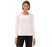 Cecil 3120346 Camiseta básica de Manga Larga, Vanilla White, XXL Mujeres