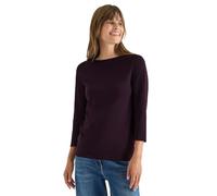Cecil 3127598 Camiseta básica de Submarino, Eggplant Red, L Mujeres
