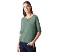 Cecil 313172 Fenja, Camiseta Mujer, Verde (Raw Salvia Green), XL