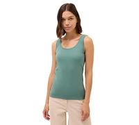 Cecil 3225953 Camiseta básica en Color Liso, Jewel Green, M Mujeres