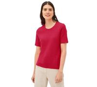Cecil 3227048 Camisa bouclé flameada, Rojo Manzana esmaltada, XL para Mujer