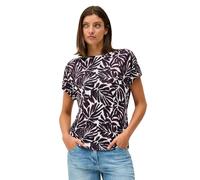 Cecil 3227067 Camisa Estampada con Detalle de Botones, Morera Roja, XL para Mujer