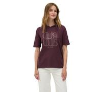 Cecil 3227079 Sudadera con Capucha con Palabra, Rojo Mora, M Mujeres