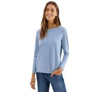 Cecil 3227273 Camiseta básica de Manga Larga, Azul Montaña, XL para Mujer