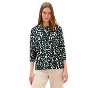 Cecil 3227485 Camiseta con Capucha Estampada, Tinta Verde, XL Mujeres