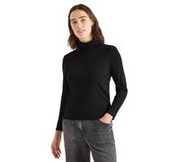 Cecil 3228443 Camiseta de Manga Larga con Estructura, Negro, L Mujer