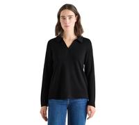 Cecil 3228458 Polo Aspecto de Punto, Negro, XXL Mujeres