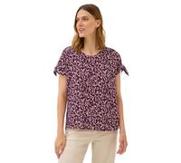 Cecil 3411895 Blusa Estampada, Rojo Mora, S Mujeres