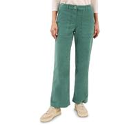 Cecil 3716857 Pantalón de Pana de Pierna Ancha, Jewel Green, 36 Mujeres