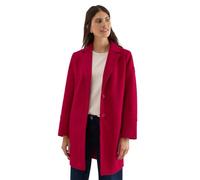 Cecil Abrigo de solapa para mujer 1005389, aspecto de lana (1 unidad), rojo, XXL