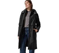 Cecil B101059 Trench Coat 2 en 1, Negro, XL Mujeres