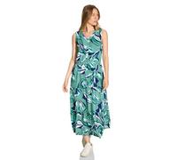Cecil B144111 Vestido de Viscosa con Estampado, Adriatic Green, M Mujeres