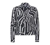 Cecil B212199 Chaqueta Corta con Estampado, Universal Blue, Talla única Mujeres