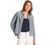 Cecil B212208 Chaqueta Vaquera, Mid Blue Wash, Talla única Mujeres