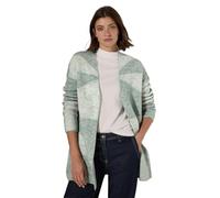 Cecil B253893 Tos_Open AOP Cardigan, Glaced Green Melange, XS para Mujer