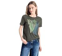 Cecil B321297 Camiseta Estampada, Cool Khaki, XXL Mujeres