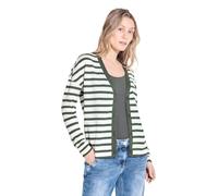 Cecil B321320 Cárdigan de Rayas, Vanilla White, XXL para Mujer