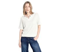 CECIL B321536 Camiseta Informal y Moderna, Vanilla White, S Mujeres