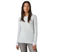 Cecil B321895 EOS_Cosy Rib-Camiseta, Iced Salvia Green Melange, M Mujeres