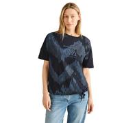 Cecil B322921 Camiseta Estampada con Palabra, Universal Blue, S Mujeres