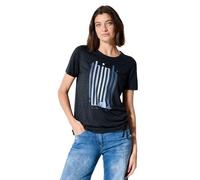 Cecil B323117 Camiseta, Universal Blue, M Mujeres