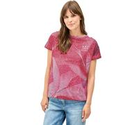 Cecil B323533 Camiseta Ombré Burn-out, Glazed Apple Red, XXL Mujeres