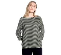 CECIL B344679 Blusa de Rayas, Cool Khaki, L Mujeres