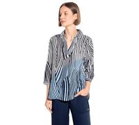 Cecil B344680 Blusa Larga a Rayas, Universal Blue, L Mujeres