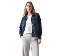 Cecil B344985 Chaqueta Vaquera, Mid Blue Used Wash, XL Mujeres