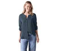 Cecil B345030 Blusa de Rayas, Azul petróleo, L Mujeres
