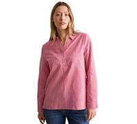 Cecil B345319 Blusa Oxford de Rayas, Granita Red, M Mujeres