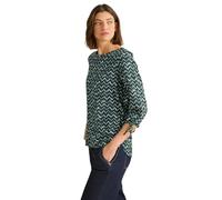 Cecil B345552 Blusa Estampada, Slate Khaki, XS Mujeres