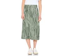 CECIL B361464 Falda Estampada, Cool Khaki, XL Mujeres