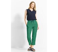 Cecil B377895 Pantalones 7/8 con Estampado, Fresh Apple Green, S / 26L Mujeres