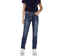 CECIL B378077 Vaqueros Slim Fit, Mid Blue Wash, 26W x 30L Mujeres