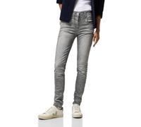 Cecil B378099 Vaqueros Slim Fit, Light Grey Stone Wash, 26W x 28L Mujeres