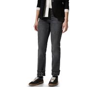 Cecil B378389 Style Scarlett Straight Black Turn Up, Negro Lavado, 31W / 30L Mujeres