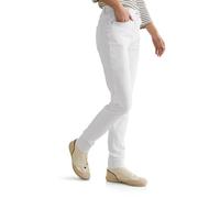 Cecil B378650 Vaqueros Ajustados, Blanco, 28W / 30L Mujeres