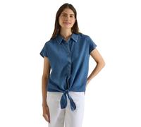 Cecil Blusa con Hombros caídos en Aspecto Vaquero, Talla XXL, Color Azul