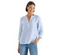 Cecil Blusa de Lino Rayas Blouse Blue XL