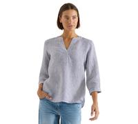 Cecil Blusa Lino Rayas Rich Burgundy XXL