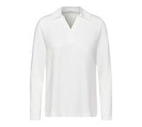 Cecil Blusa para mujer con mezcla de materiales, Vanilla White., XL