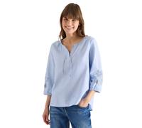 Cecil Bordado Túnica Blouse Blue L