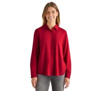 Cecil Camisa en Color Liso Beaujolais Rojo M