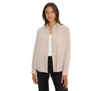Cecil Camisa en Color Liso Oat Milk Beige XXL